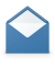 Designbriefumschlag Paperado 16401196, C5, nassklebend, 100g, stahlblau