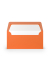 Designbriefumschlag Paperado 16400221, Din Lang, nassklebend, 100g, orange