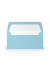 Designbriefumschlag Paperado 164002124, Din Lang, nassklebend, 100g, aqua gerippt