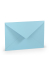 Designbriefumschlag Paperado 164011124, C5, nassklebend, 100g, aqua gerippt