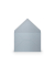 Designbriefumschlag Paperado 16400780, C7, nassklebend, 100g, silber