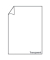 Briefpapier Paperado 164001142, transparent hochwei&szlig;, A4, 100g