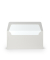 Designbriefumschlag Paperado 164002170, Din Lang, nassklebend, 100g, eisgrau gerippt
