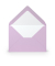 Designbriefumschlag Paperado 16400545, C6, nassklebend, 100g, orchidee