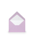 Designbriefumschlag Paperado 16400745, C7, nassklebend, 100g, orchidee
