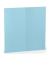 Blanko-Gru&szlig;karten 164009124 A7 148mm x 105mm (BxH) 220g ohne aquablau