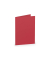 Blanko-Gru&szlig;karten 16400936 A7 148mm x 105mm (BxH) 220g ohne rot