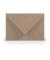 Designbriefumschlag Paperado 16400562, C6, nassklebend, 125g, kraft gerippt