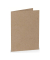 Blanko-Gru&szlig;karten Faltkarte 16400662 A5 105mm x 148mm (BxH) 220g ohne kraft