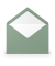 Designbriefumschlag Paperado 16401167, C5, nassklebend, 100g, eucalyptus