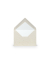 Designbriefumschlag Paperado Terra 164007623, C7, nassklebend, 100g, vanilla