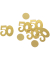 45005 10gr 50 Konfetti Zahl 50 gold