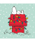Weihnachtsservietten 1113-26557 / Snoopy, 3-lagig, 33x33cm