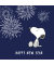 Weihnachtsservietten 1113-26563 / Snoopy, 3-lagig, 33x33cm