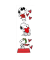 Sticker f&uuml;r Flaschen Snoopy bunt