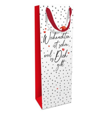Geschenktasche 1644-26513, 120mm x 360mm