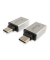 USB-Adapter 133473, USB-C auf USB-A, grau