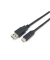 USB-Kabel 128344, 2m, USB-A auf USB-C, schwarz