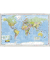Landkarte Welt 1:33000000 138x88cm pinnbar