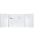 Whiteboard klappbar K2109, 150/300x100cm (BxH), lackiert, Aluminiumrahmen