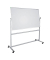 Stativdrehtafel-Whiteboard U-Act! Line, ST901, 120x90cm (BxH), emailliert, Aluminiumrahmen