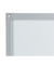 Kombitafel X-tra!Line, CB300303, 120x90cm, Filz + Metall, Aluminiumrahmen