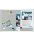 Textiltafel X-tra!Line Pin &acute;n&acute; Mag, mit Metallgitter, 1200 x 900 mm, grau FRANKEN PM3603