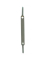Heftstreifen kurz 1012500010, 3,4x15cm (BxL), Polypropylen (PP) mit Metalldeckleiste, wei&szlig;