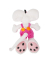 Pl&uuml;schfigur m.Latzhose rosa DIDDL 23524 30cm 12ST