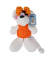 Pl&uuml;schfigur Diddlina m.Kleid orange