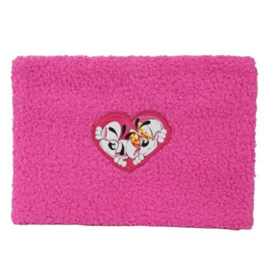 Allzwecktasche Pl&uuml;sch rosa