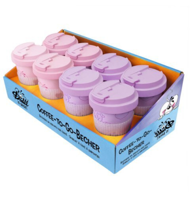 Coffee-to-Go-Becher  sortiert