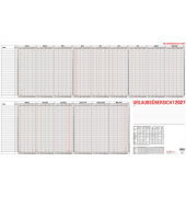Urlaubsplaner 12-30V, 15 Monate / 1 Seite, 100x60cm, 2027