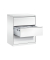 H&auml;ngeregistraturschrank 12923312S10001 C 2000 Acurado, lichtgrau, 3 Schubladen, 2-bahnig