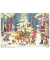 Adventskalender 800Quer Postkarten 5 Motive sortiert