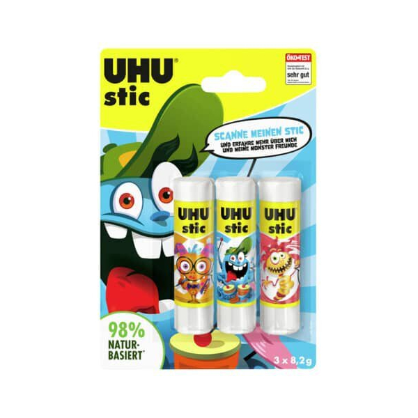 12 Stück UHU Klebestift 7003158 / 9000179 4026700126716 UHU