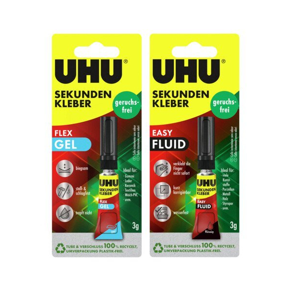 20 Stück UHU Sekundenkleber 7005630 4026700133967 UHU