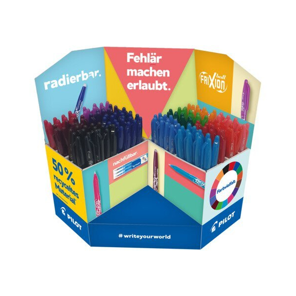 144 Stück Pilot Tintenroller FriXion Ball 0.7, 0,4mm, sortiert PILOT BL-FR7-D144 4027177228309 Pilot