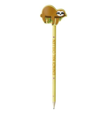 Bleistift Zoofreunde, 20 cm, sortiert F&Uuml;R DICH 183580
