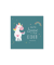 Motivservietten F&Uuml;R DICH 130582 / Einhorn/Spruch, 3-lagig, 33x33cm