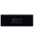 Tischkalender 11347-3, Black Edition, 1 Woche / 1 Seite, 29,7x11,6cm (BxH) (quer), 2027