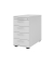 Standcontainer VSC50/5 Solid, lichtgrau, 5 Schubladen, Spanplatte, melaminbeschichtet, abschlie&szlig;bar