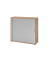Rollladenschrank V1732/V1733 V1733S/N/S/CE, abschlie&szlig;bar, 3 OH, nussbaum/silber, 120x110x40cm (BxHxT)