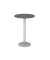 Stehtisch VSTH 111,6cm (H), &Oslash; 80cm (BxT), rund, graphit / silber