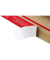 Flaschenkarton CP181.101 braun, f&uuml;r 1 Flasche, innen 74x74x305mm, Kraftliner Wellpappe