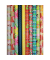 Geschenkpapier 33K30699101, 10 verschiedene, 70cm x 2m, bunt