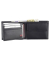 Geldb&ouml;rse Golf, 10 x 12 x 2,5 cm, RFID, Leder, schwarz HJP 61702.01