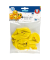 Luftballon Smiley 6ST gelb