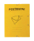 Postmappe Eckspanner 43138, A4 gelb Karton, mit 3 Einschlagklappen