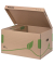 Archivcontainer ECO 623918, A4, braun, 100% Recyclingkarton (RC)